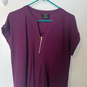 Purple blouse